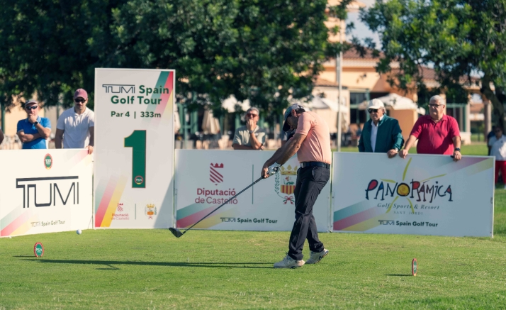 Un problema con el drive lastra a Daniel Berná en la final del Tumi Spain Golf Tour 