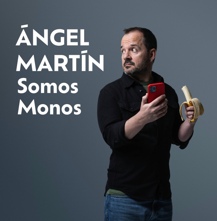 Ángel Martín presentará su nuevo monólogo Somos Monos en Soria