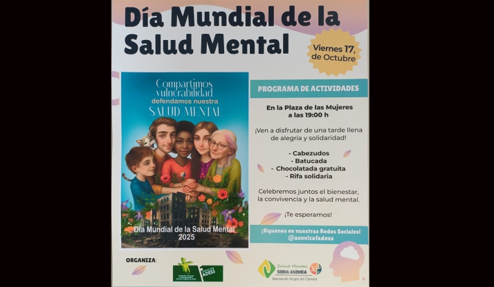 La vulnerabilidad compartida, eje central del Día de la Salud Mental en Soria