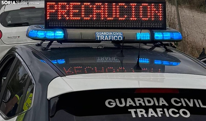 Una mujer, lesionada tras un accidente de tráfico en Trévago