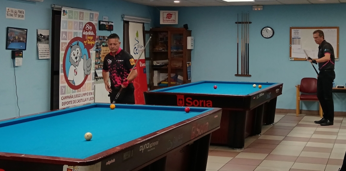 Una potente delegación soriana luchará por el regional de Billar a Tres Bandas en casa