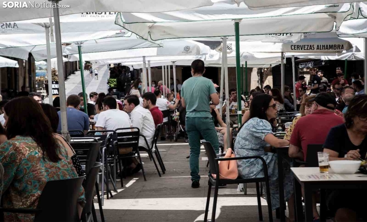 Los hosteleros de Soria tienen hasta el 23 de noviembre para revisar la nueva ordenanza de veladores