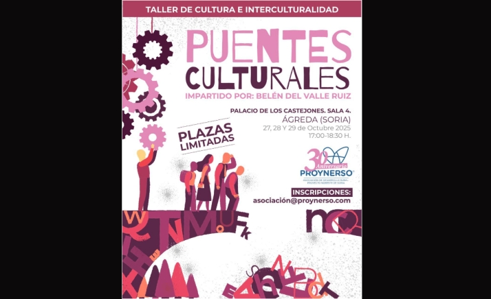 Ágreda cuelga el cartel de completo para su taller de interculturalidad