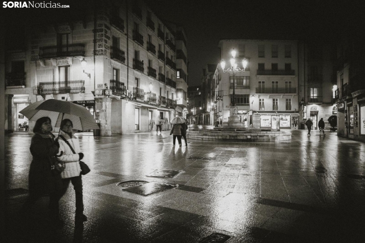 El paraguas será imprescindible por la tarde en Soria, Almazán y El Burgo