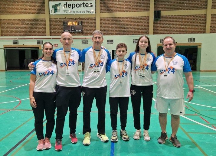 El Bádminton Soria-CS24 consigue 12 medallas en Teruel y Liencres