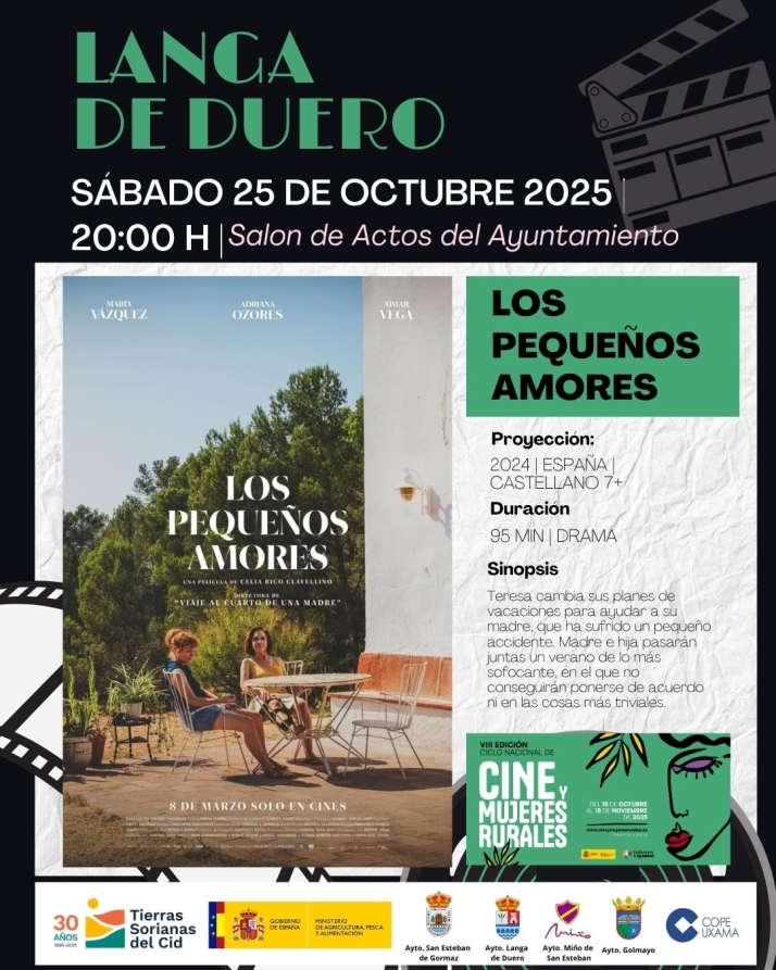 Langa de Duero se estrena como sede del Ciclo de Cine y Mujeres Rurales