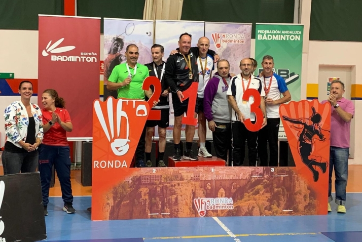 Uno de los podium del torneo.