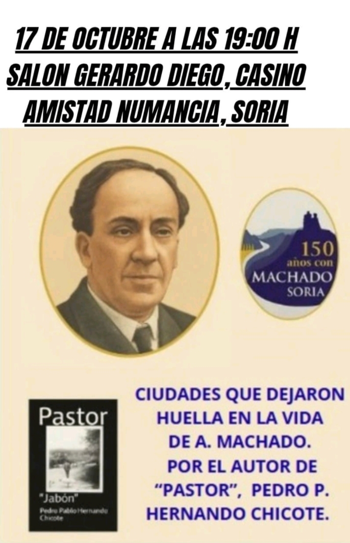 Un recorrido por las ciudades de Machado en el nuevo libro de Pastor Hernando