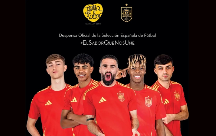 La despensa de Castilla y León se une a los éxitos de La Roja con un patrocinio millonario