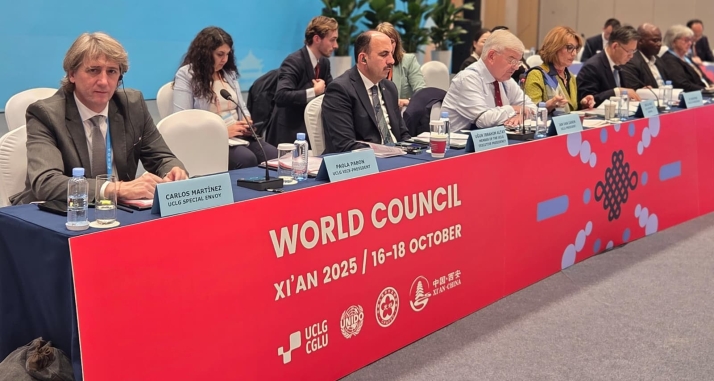 Carlos Martínez exige en China responsabilidades por lo ocurrido en Gaza: Se ha perpetrado un genocidio ante los ojos del mundo