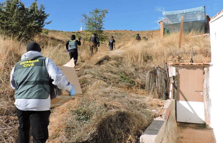 Vídeo: La Guardia Civil cierra la operación Hurucay con la detención en Santa María de Huerta de un traficante de droga