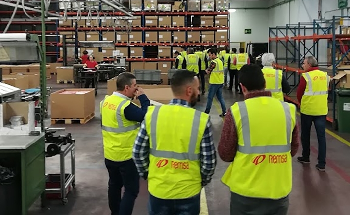 Con 313 votos a favor, la plantilla de ZF Ólvega da un sí rotundo al ERTE