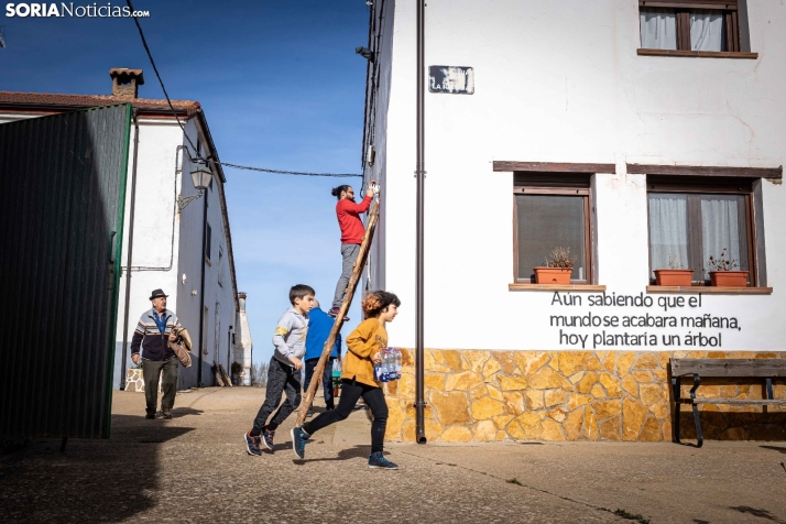 Los vecinos de Soria y Golmayo tienen un 40% más de renta que los de los pueblos pequeños