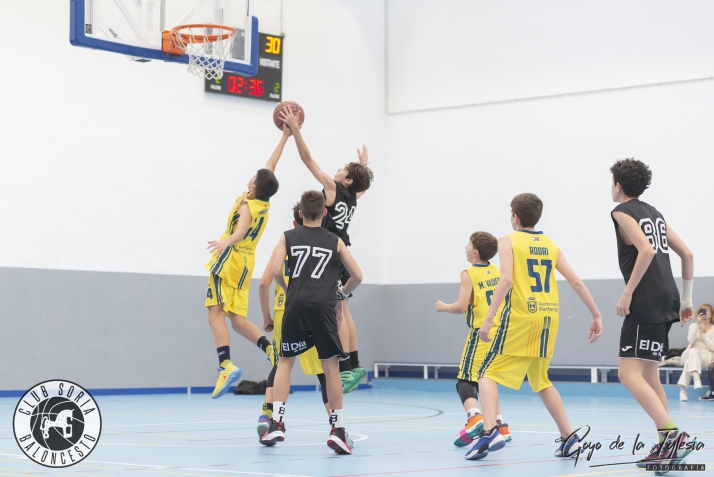Jornada de contrastes para la cantera del Club Soria Baloncesto