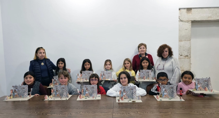El Burgo de Osma asegura el relevo generacional del belenismo con un taller infantil