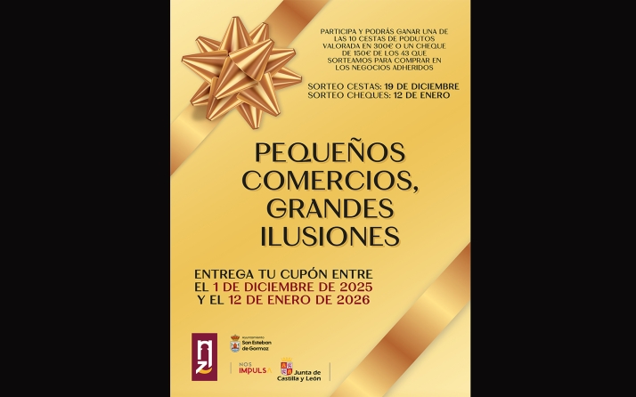 San Esteban de Gormaz incentiva las compras con cestas y cheques