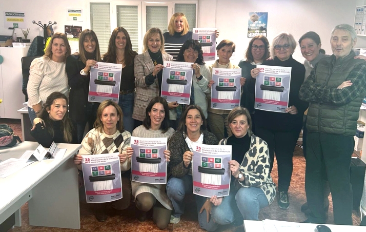 CSIF Soria se concentra por el 25N: Todas las violencias duelen, todas deben terminar