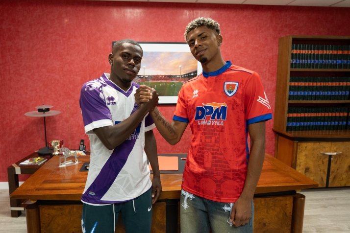 Hans y Quiñonez se incorporan a los entrenamientos del C. D. Numancia