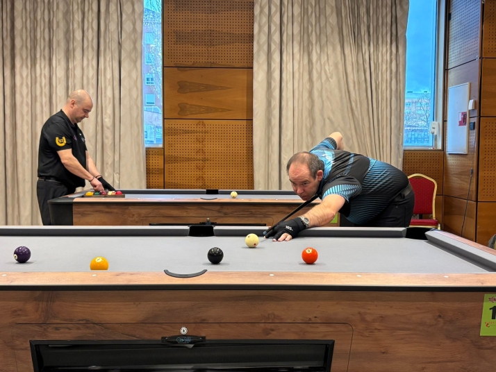 El billar soriano se reafirma en el circuito nacional con la actuación de Iñaki Pardo en Vitoria