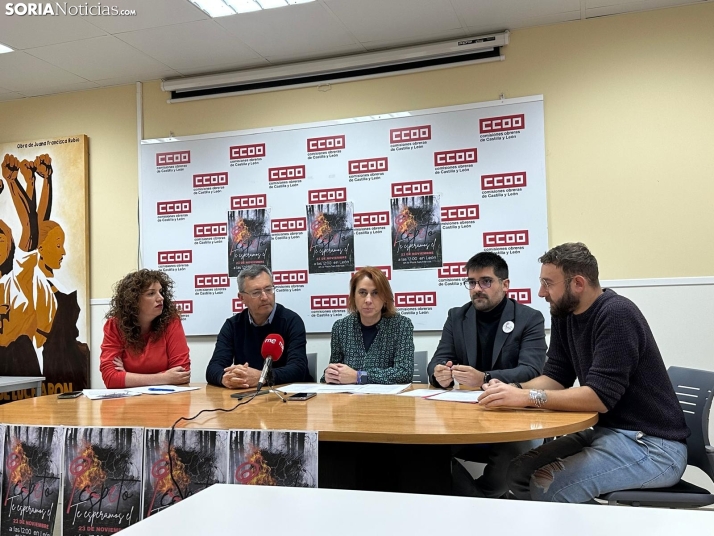 La izquierda soriana alza la voz contra el Ejecutivo de Mañueco y su gestión forestal