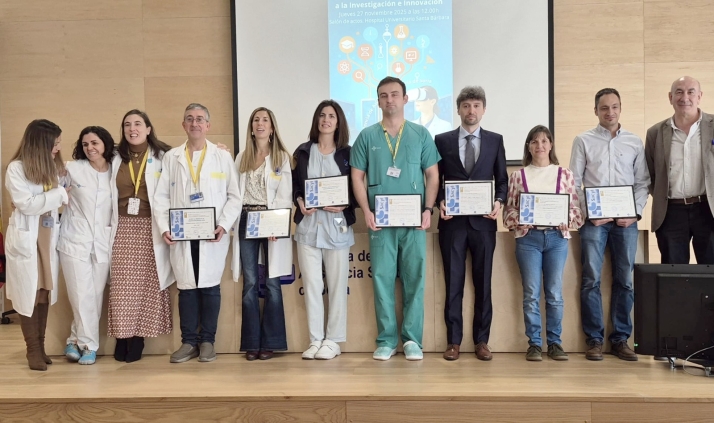 La UCI y Héctor Hernández lideran los premios de investigación del Hospital Santa Bárbara