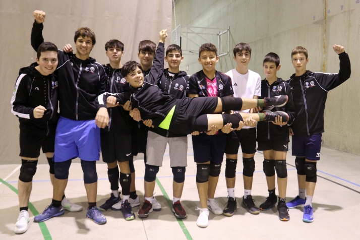 El voleibol soriano estrena los equipos de la alianza entre Sporting y Río Duero