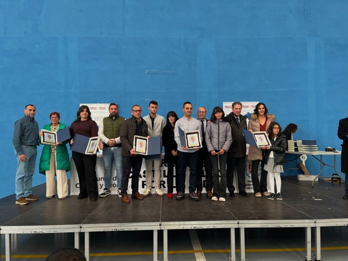 La Hermandad de Donantes de Soria asiste en Cogollos a la entrega de los Premios por la Vida