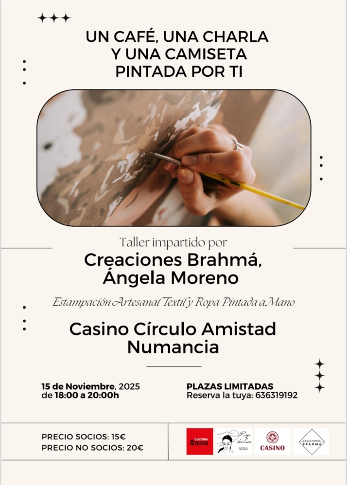 Aprende a personalizar tu ropa en el nuevo taller del Casino