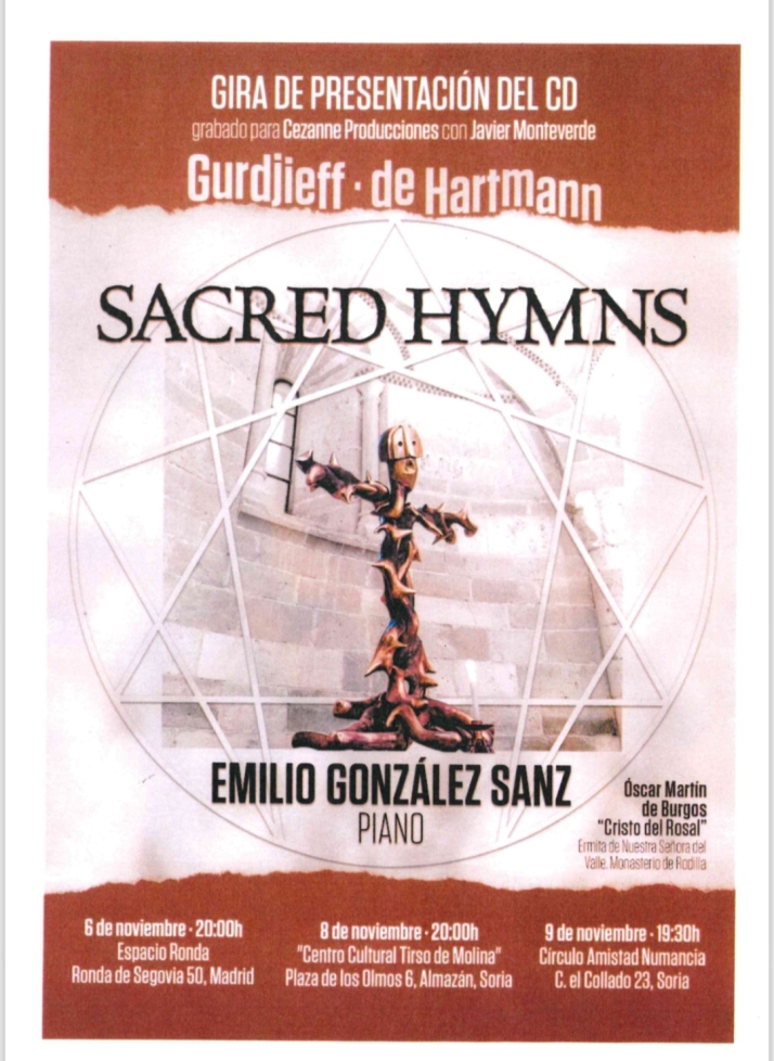 El Casino Amistad Numancia acoge la presentación del nuevo disco del pianista soriano Emilio González Sanz