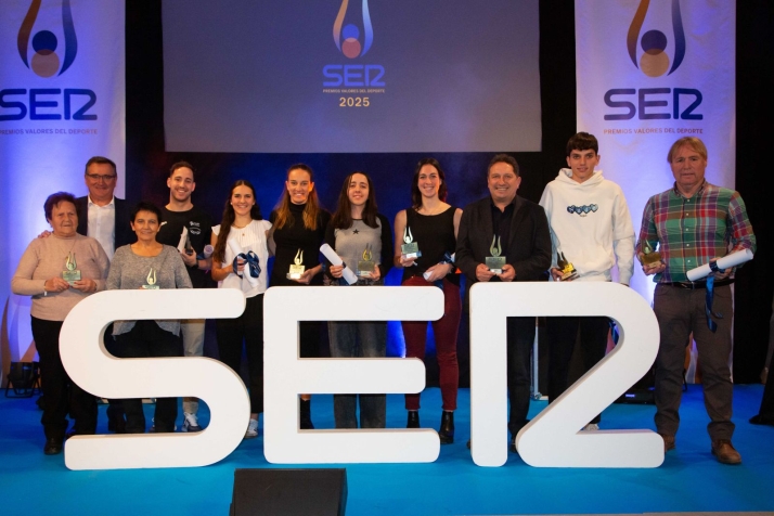 Cadena Ser Soria premia los valores de los deportistas, en imágenes
