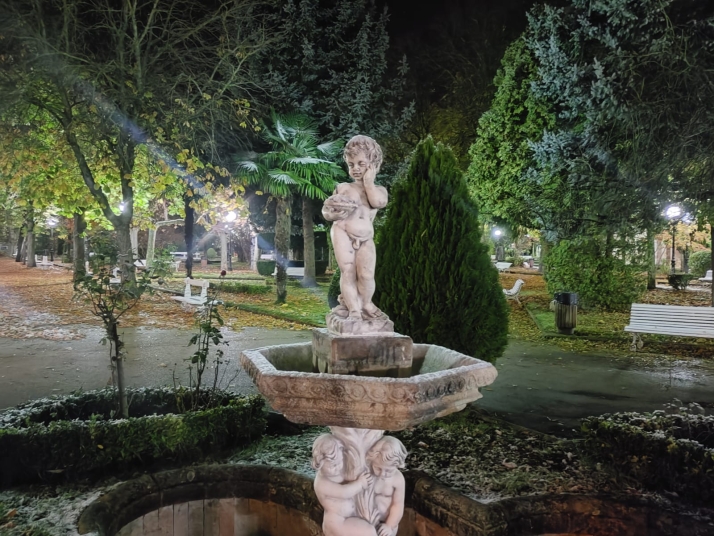 El Niño meón vuelve a la Dehesa justo para la primera nevada