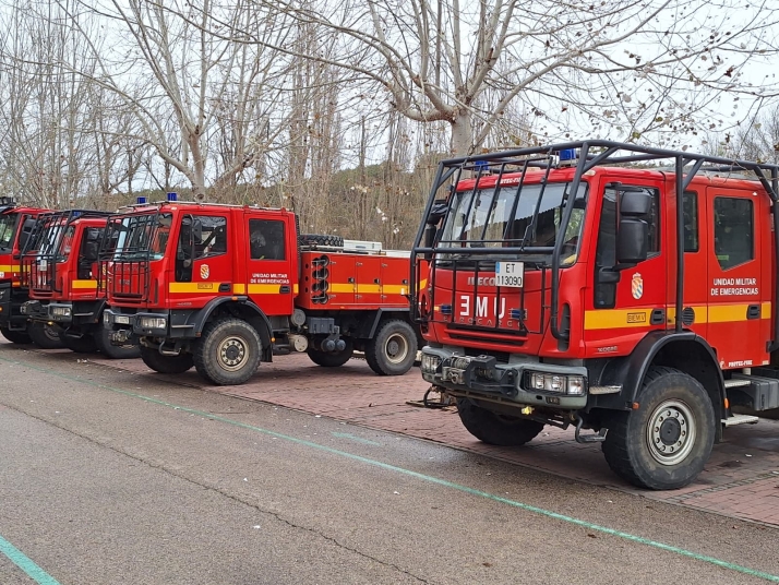 Soria pone a prueba la capacidad de respuesta de la UME ante grandes catástrofes