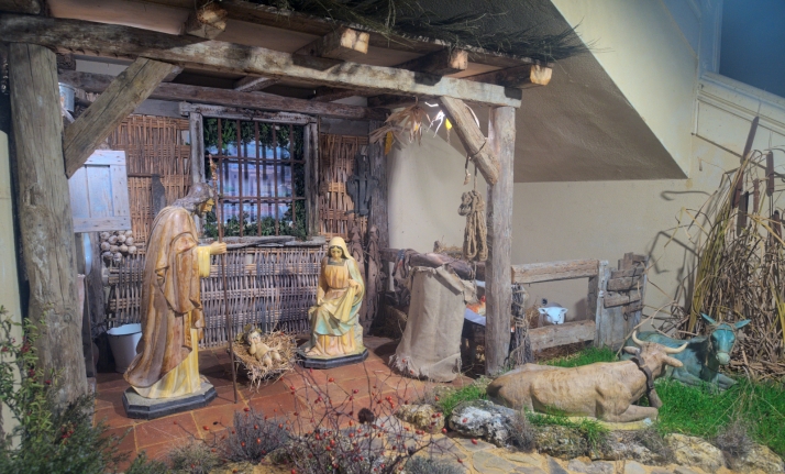 Ya se puede visitar el belén del Ayuntamiento de Ágreda