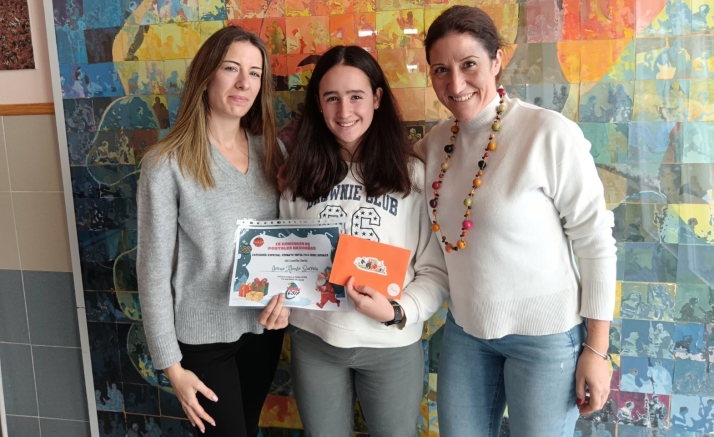 Creatividad digital soriana: Irene Alonso conquista el premio navideño de CSIF