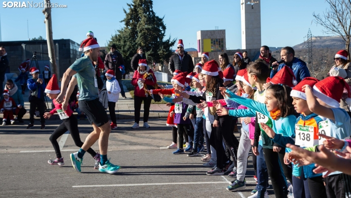 Familias de Golmayo correrán juntas en la tradicional Carrera de Papá Noel 