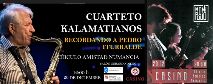 De Iturralde a Monipolio: dos conciertos en un solo día en el Casino