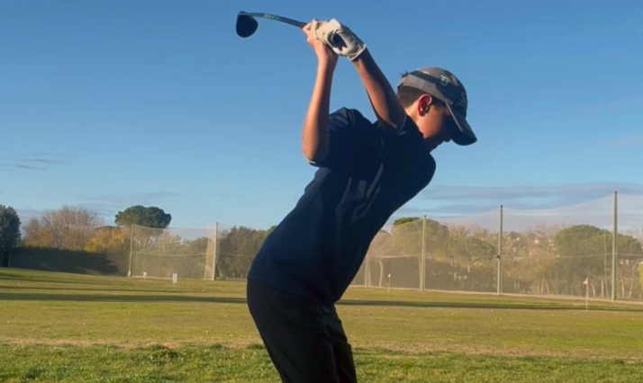 Enzo Jiménez, segundo en la prueba inaugural de la Liguilla Sub 21 de Castilla y León