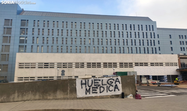 Soria vuelve a liderar el seguimiento de la huelga médica en Castilla y León con un 38,4 % de apoyo