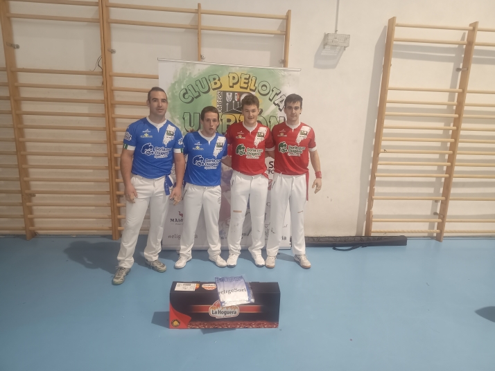 Mario, de Duruelo, jugará en casa la final del XVI Torneo de Navidad de pelota