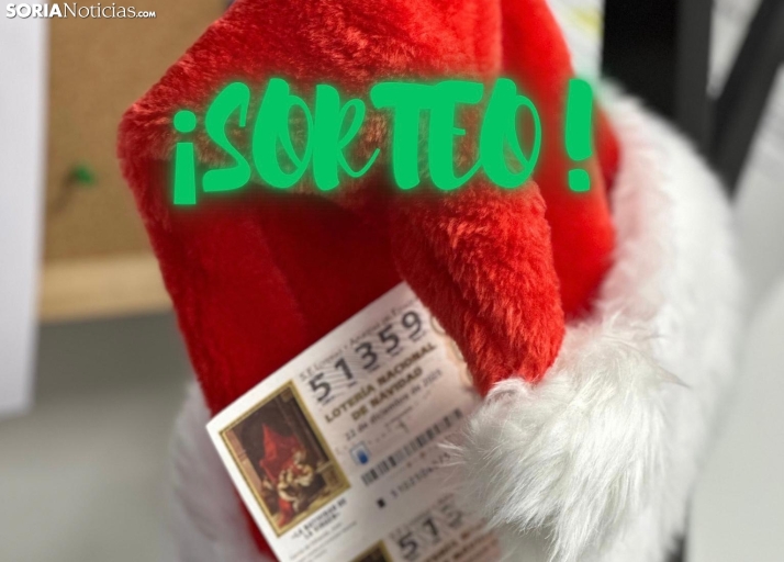 Sorteamos dos décimos de la Lotería de Navidad con el número de Soria Noticias: el 51359