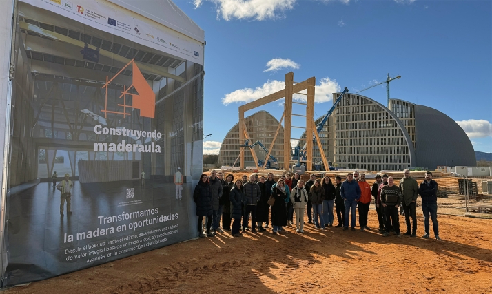 La edificación sostenible, a examen en el cierre del proyecto Maderaula