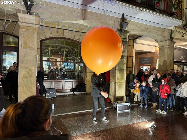 La magia inunda las calles de Soria con espectáculos familiares y participativos