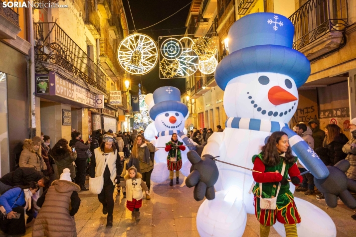 GALERÍA | Soria se convierte en un escenario mágico con la Cabalgata de los Reyes Magos 2026