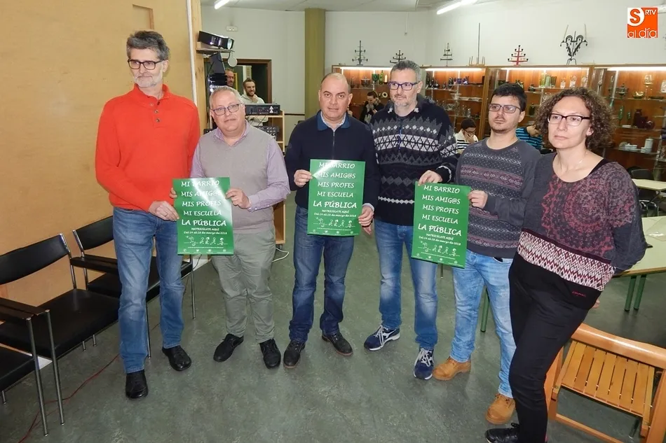 Portavoces de la Junta de Personal No Universitaria de Salamanca.