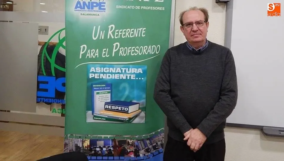 Nicolás Ávila, presidente de ANPE Salamanca