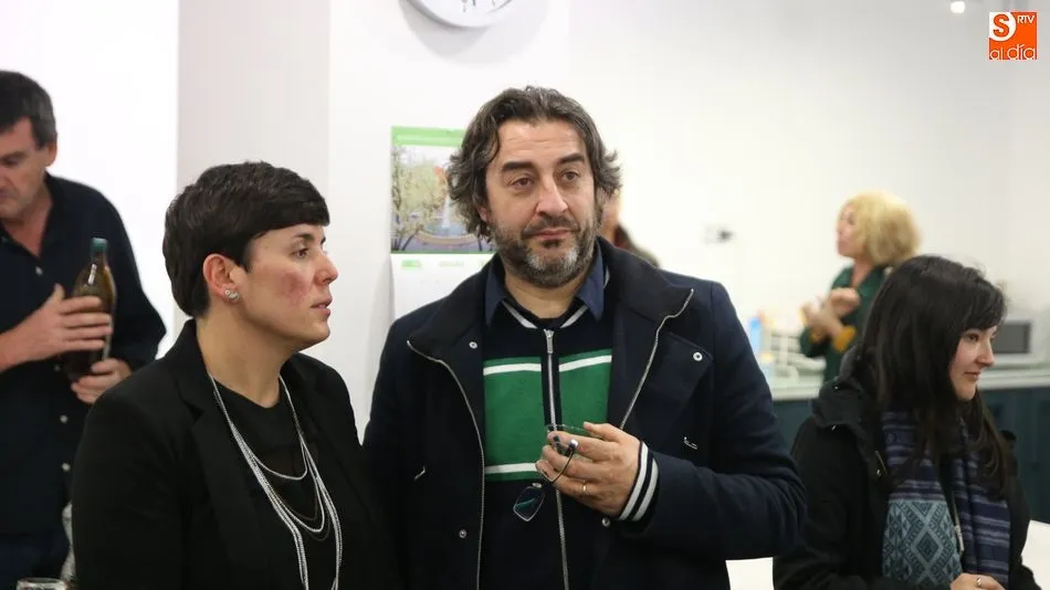 Luisa Fernanda Gallego mostró su exposición de pintura en La Calcografía/ Foto: Alberto Martín