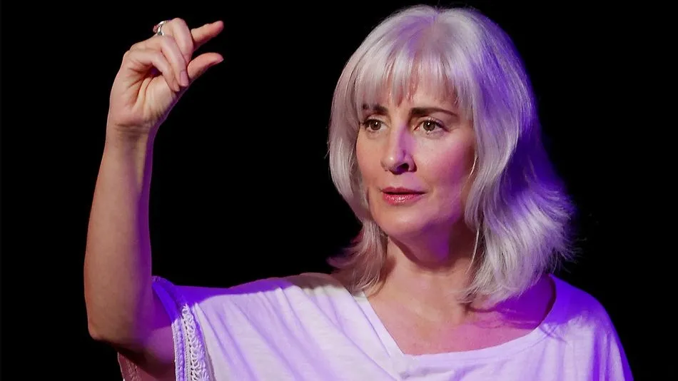 Maísa Marbán, durante una narración.