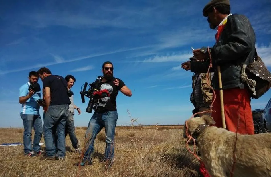 Rodaje de la película El Pastor