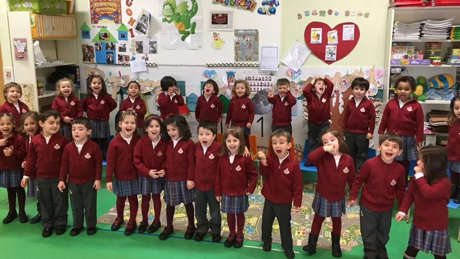 Alumnos de Educación infantil del Colegio San Juan Bosco