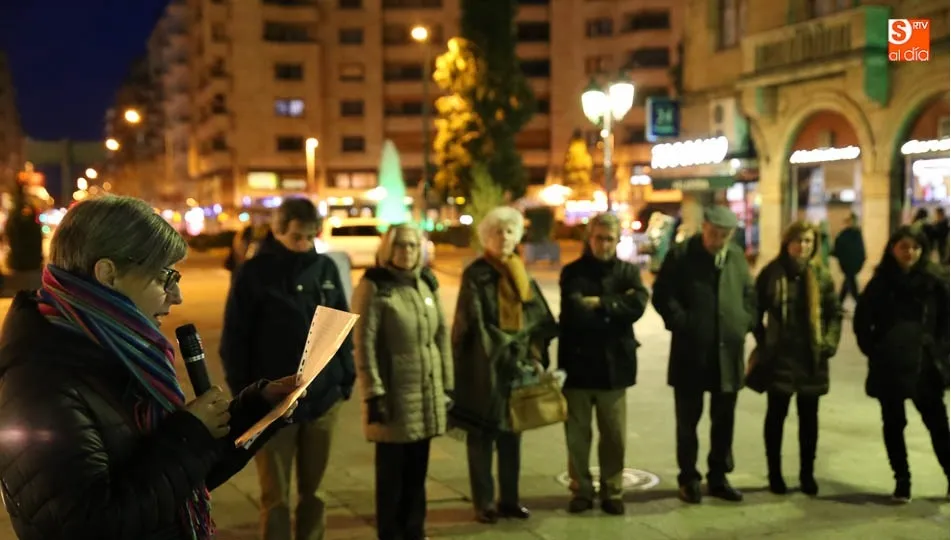 Movilización silenciosa a favor de los derechos de todos en la Puerta de Zamora